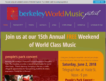 Tablet Screenshot of berkeleyworldmusic.org